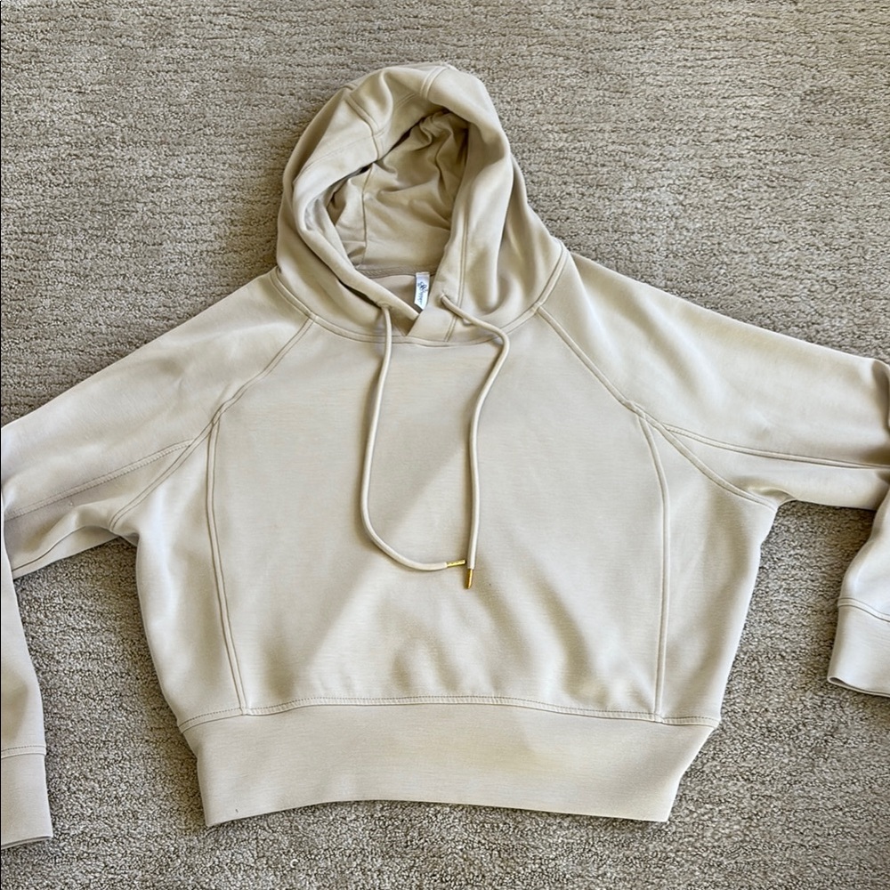 Elegant Cream Women's Hoodie